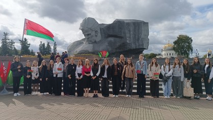 Патриотическая экскурсия для первокурсников Брестского государственного медицинского колледжа